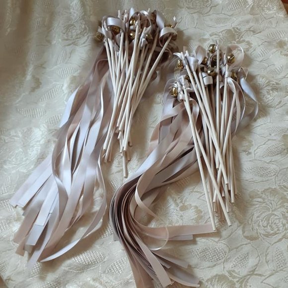 Other - Wedding Wands Ribbon Favors Set of 40